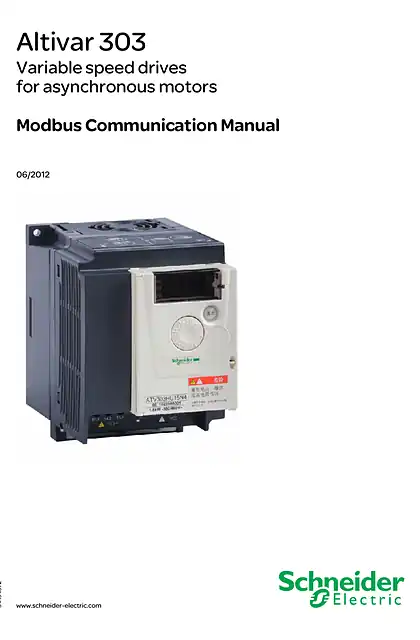 schneider施耐德ATV303 Modbus 通讯手册 (English)